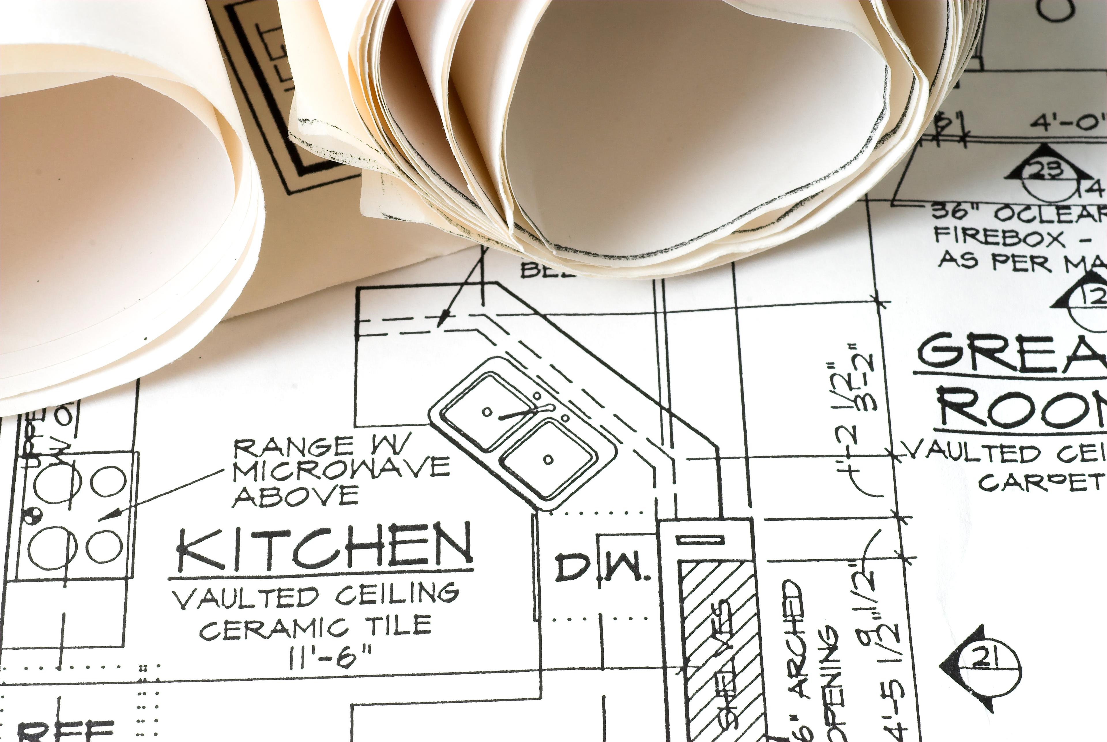 Stock House Plan Drawings and Blueprints