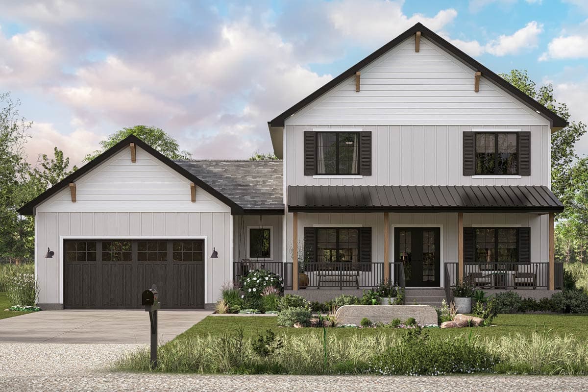 623558DJ - Farmhouse Plan