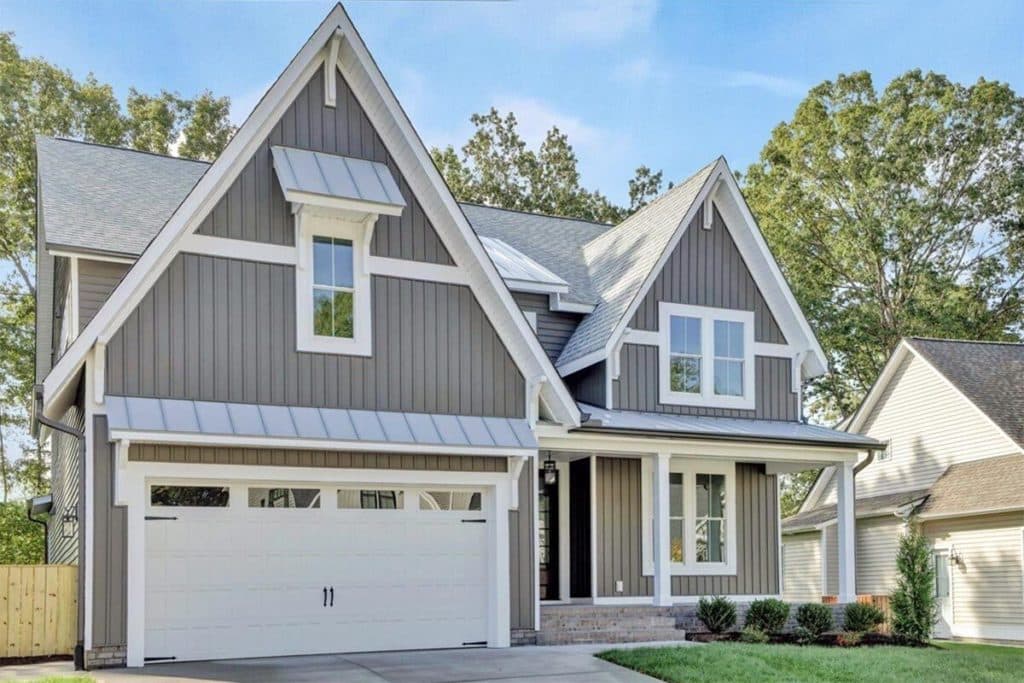 Architectural Designs New American House Plan with Gothic Elements