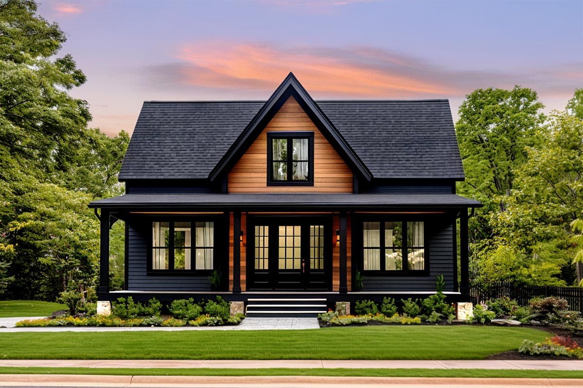 421007WNT-front-exterior-rendering-black-modern-farmhouse-cottage-house-plan.jpg