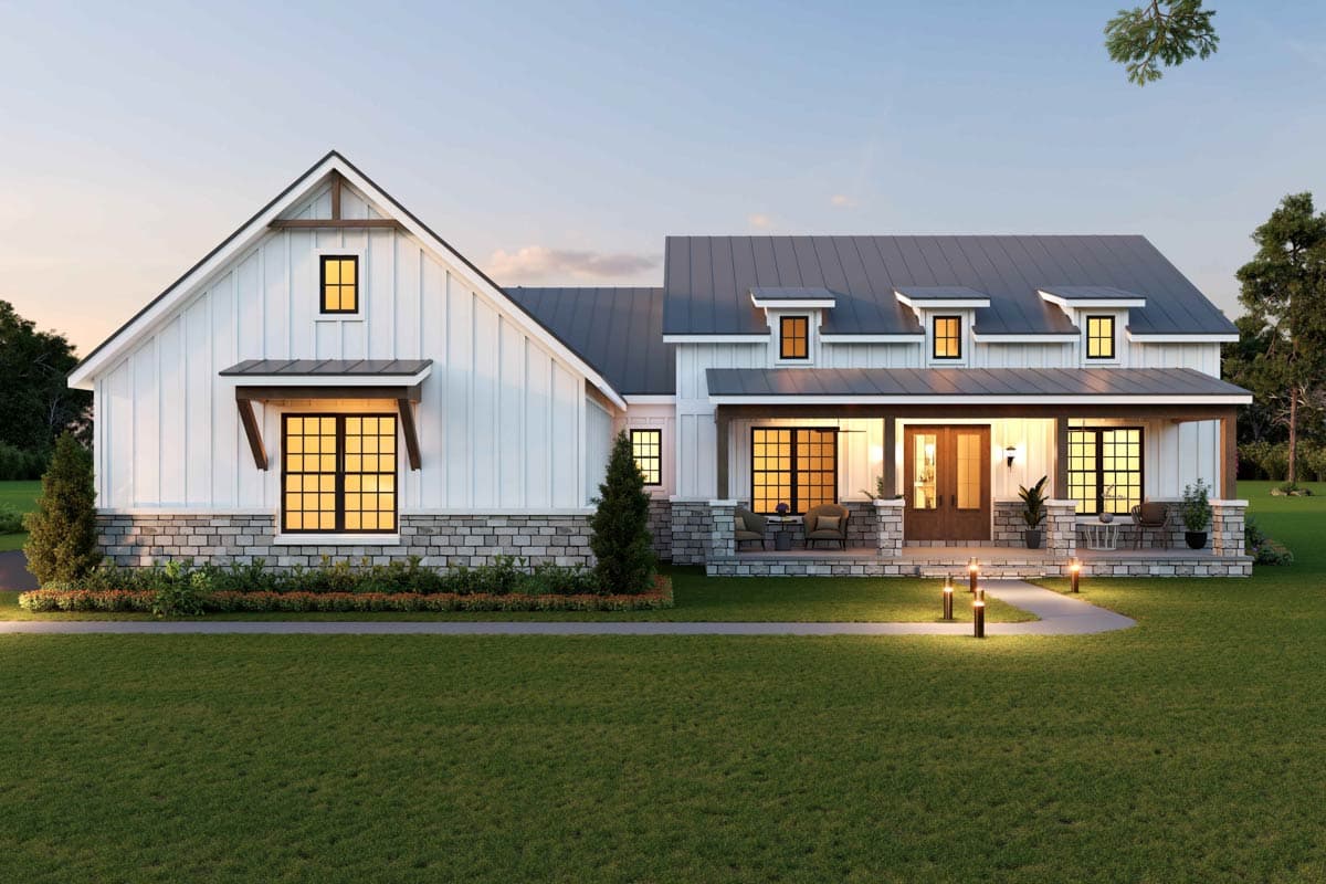 Plan 680727VR Modern Farmhouse House