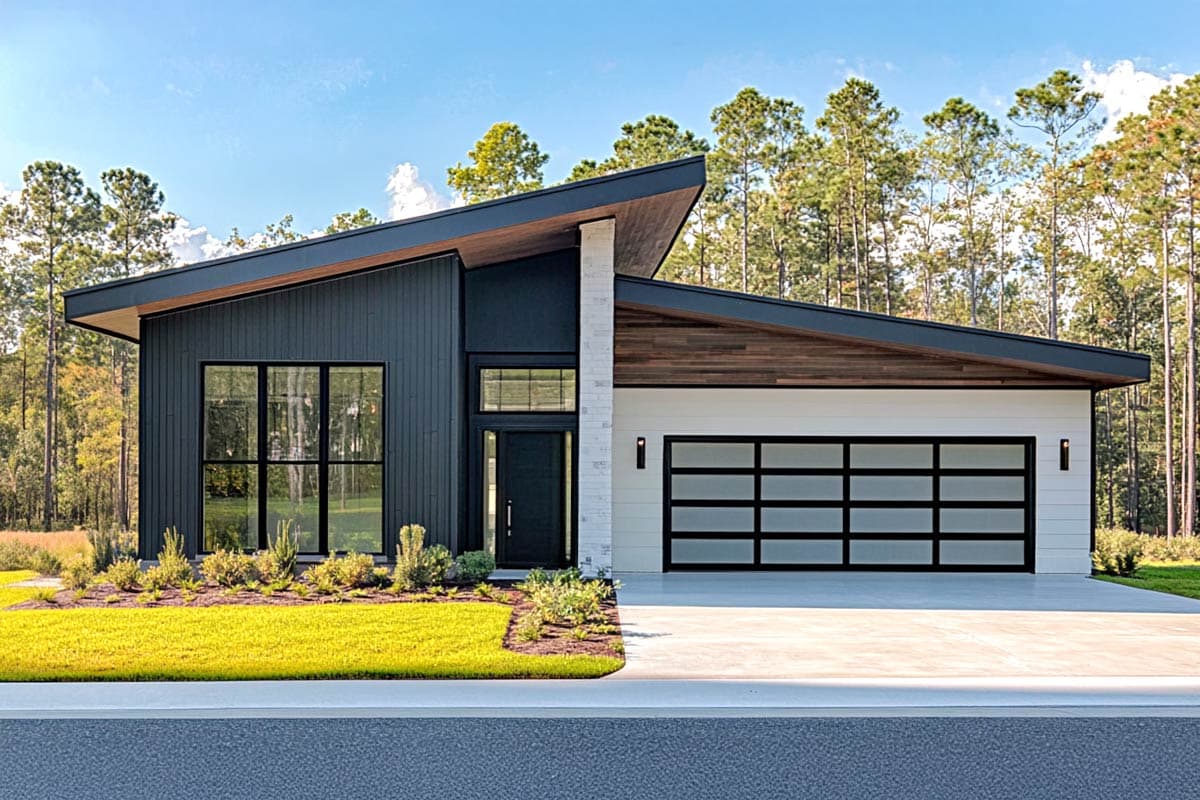 421022WNT - Exclusive Modern House Plan - Architectural Designs