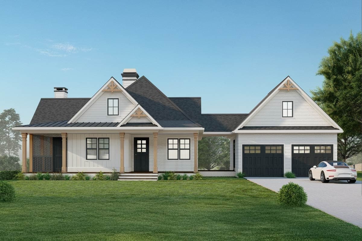 Plan 800003GDP - Modern Farmhouse House Plan