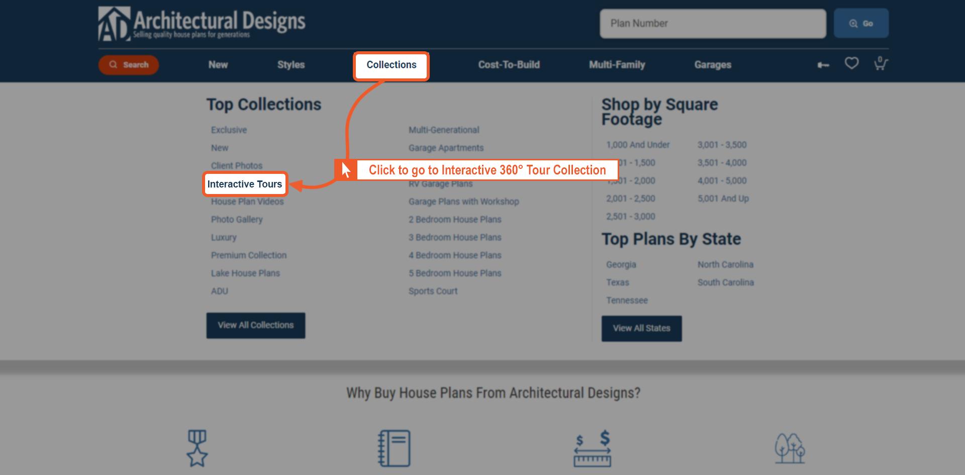 House Plans With Interactive 360° Tours
 - Architectural Designs