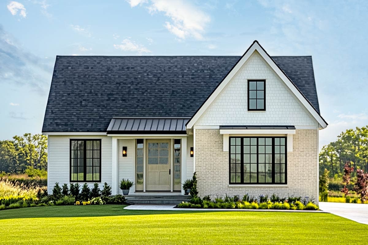 Plan 421020WNT
Exclusive

Charming 2-Bed Modern Farmhouse Plan with Vaulted Living Space - 1248 Sq Ft