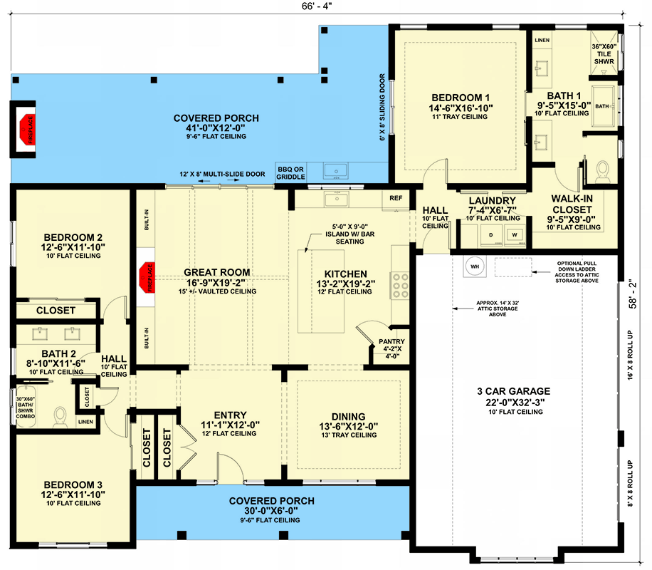 421036WNT - Main Floor Plan