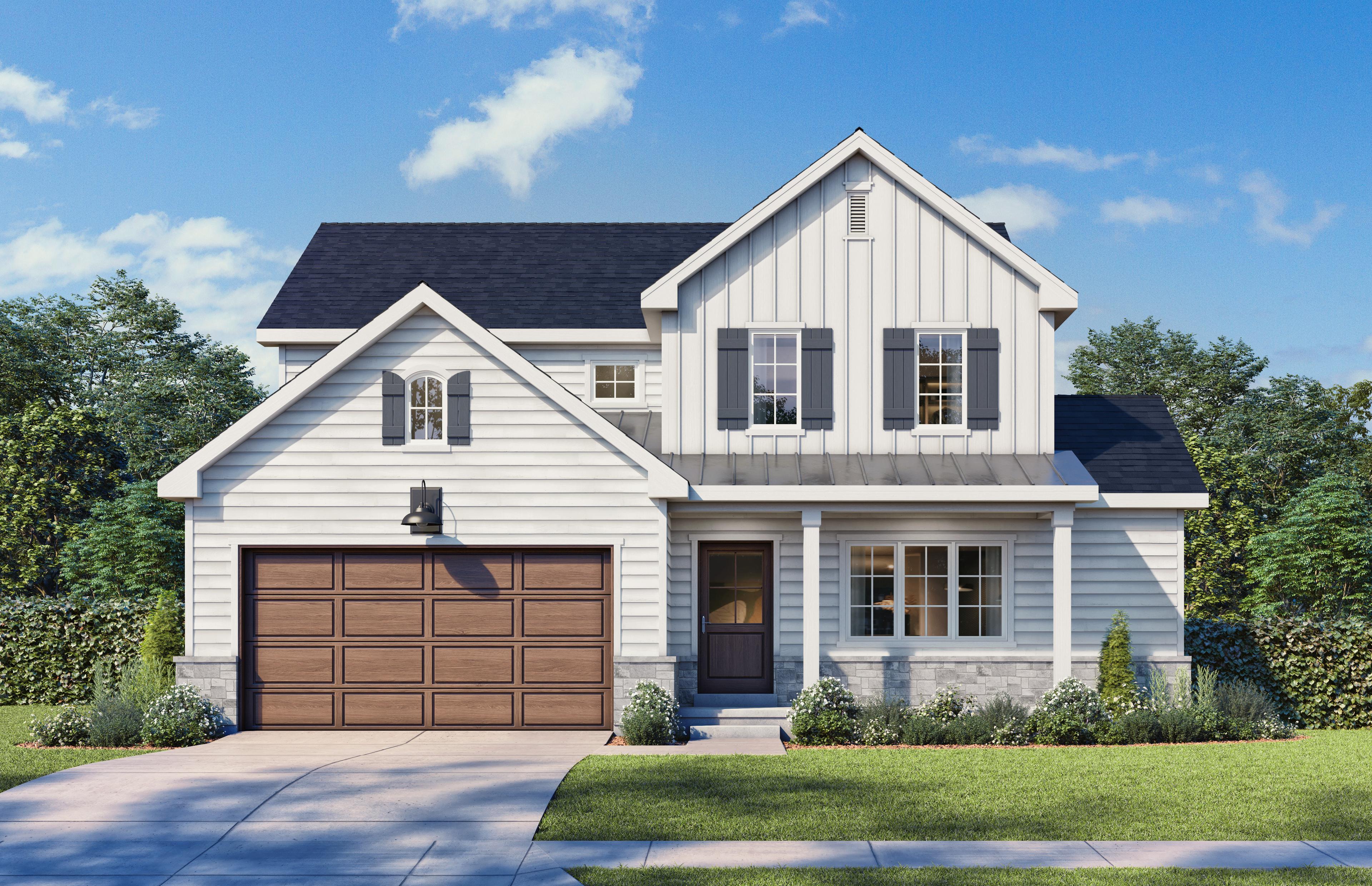 Plan 22016SL Exclusive New American House Plan