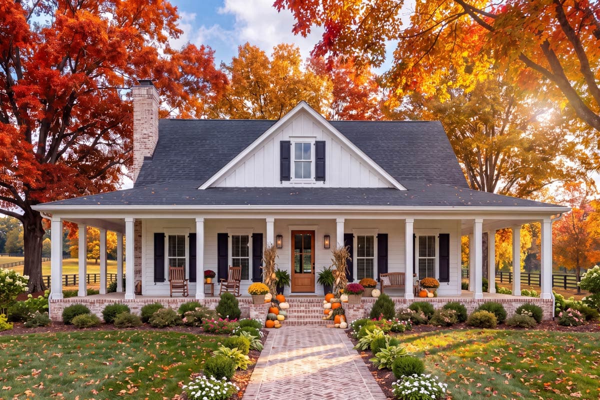Country House Plan 51748HZ With a Wraparound Porch
