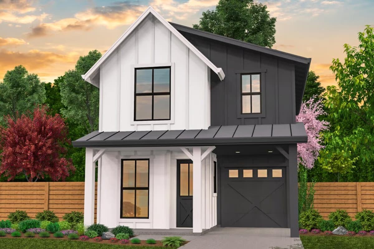Plan 85399MS
Exclusive

Contemporary 3-Bed Farmhouse Plan With Rustic Charm Under 1300 Square Feet

Narrow House Plans