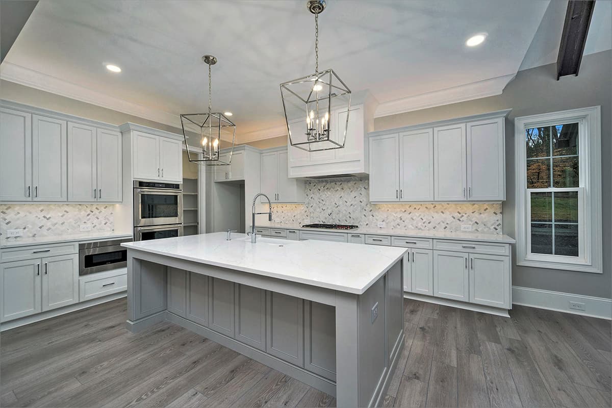 House Plan 93130EL comes to life in North Carolina! Exclusive Two-Story House Plan with Main-level Master