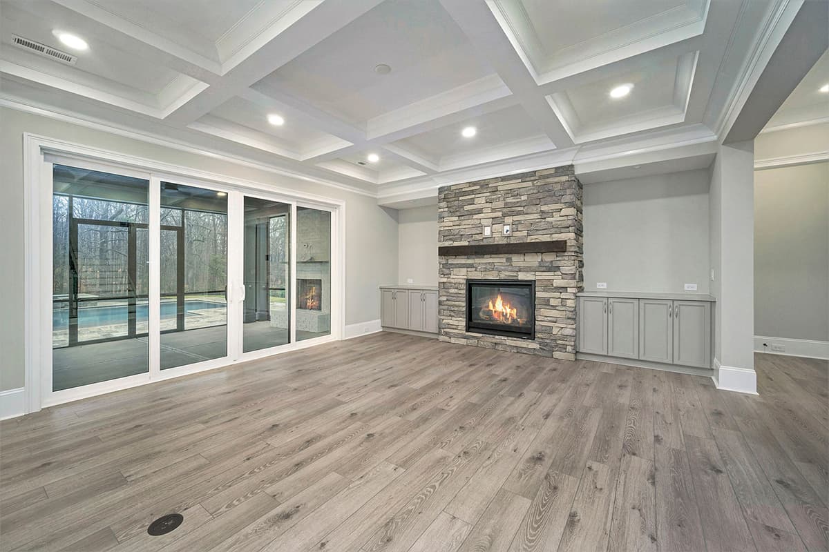 House Plan 93130EL comes to life in North Carolina! Exclusive Two-Story House Plan with Main-level Master