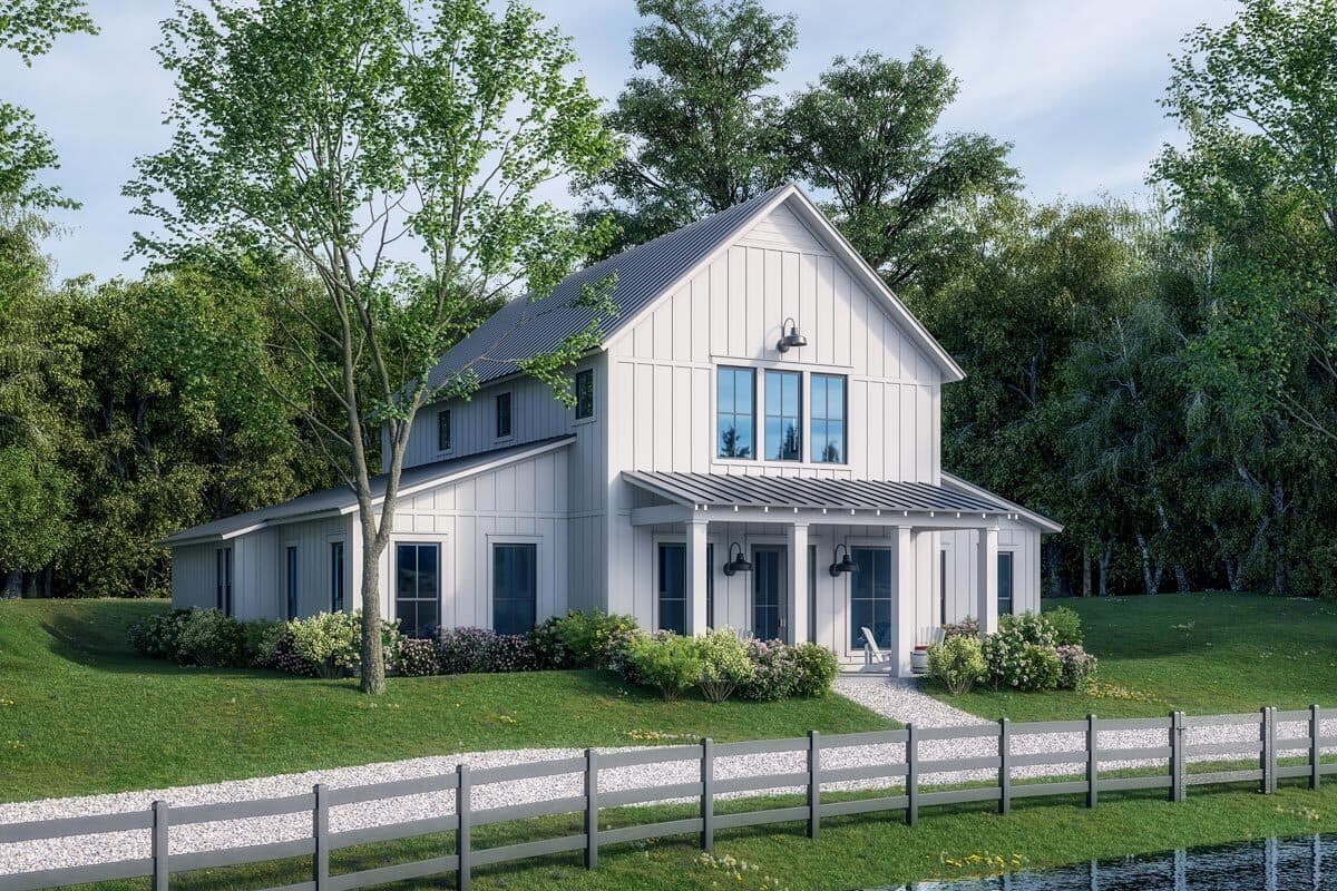 Rustic Barndominium House Plan